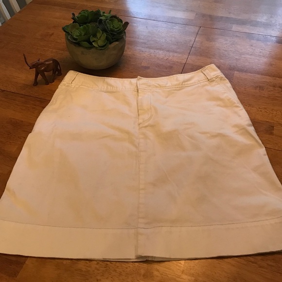 White Merona skirt