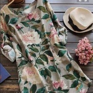 flower dress new with tag