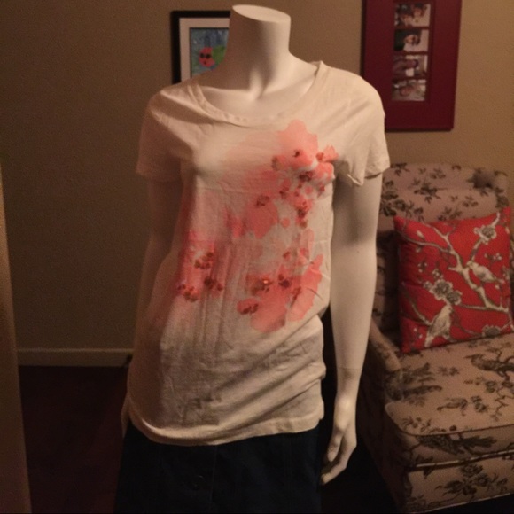 J. Crew Tops - NWT J Crew Morning Glory Art Tee Style 26488 M