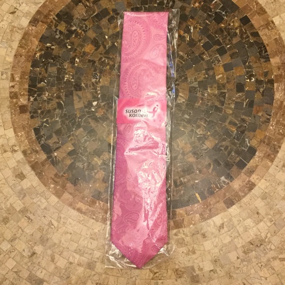 Pink Susan G. Moment Tie