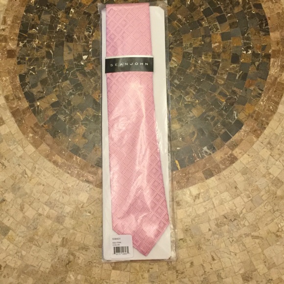 Pink Sean John Tie
