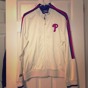 Phillies warm up jacket