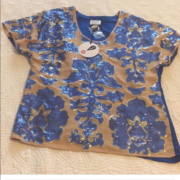 Sequin top