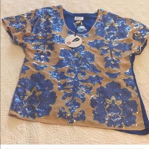 Sequin top