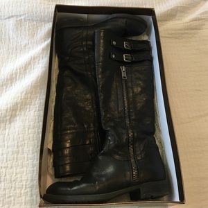Franco Sarto Leather Riding boots