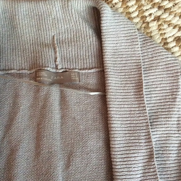 Trapeze style cardigan - Picture 2 of 3