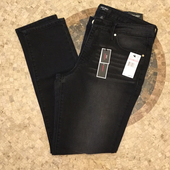 nine west black jeans