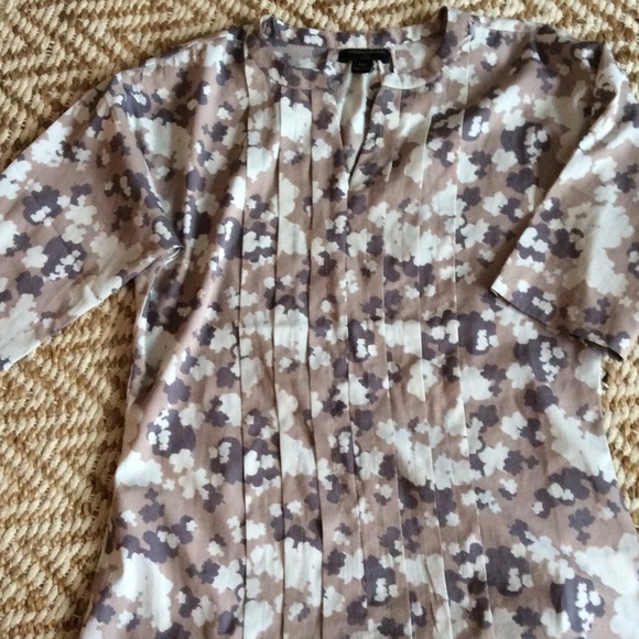 Lavender printed top