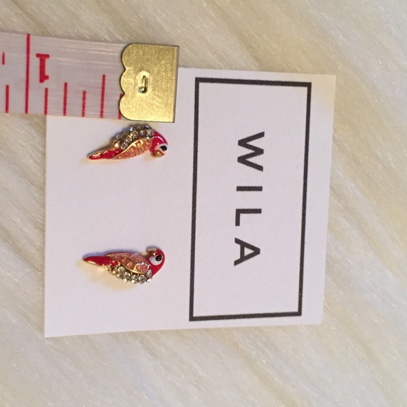 ❤️️💋💐Sale! WILA Parrot Earrings - Picture 4 of 4