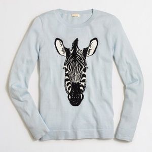 J.Crew Factory Zebra Sweater Size XS