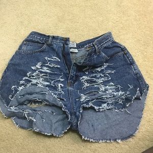 Custom Jean Shorts