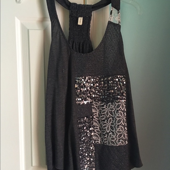 Anthropologie racerback tank