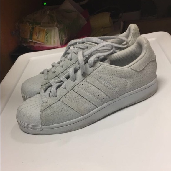 Adidas Shoes - Suede adidas superstar