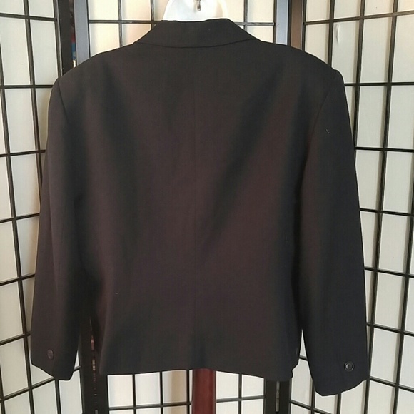 Rena Rowan black wool short jacket - Picture 2 of 3