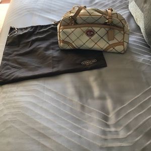 Authentic Multicolored Coach Purse