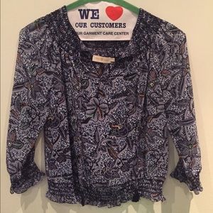 Tory Burch Leah Tunic, size small