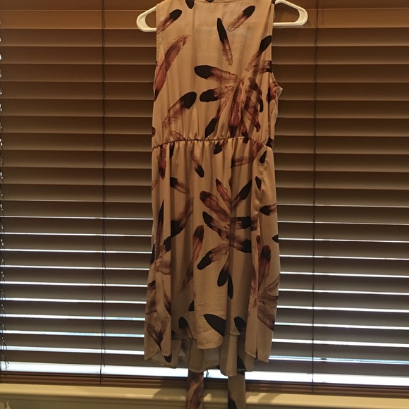 Feather Patterned Work Dress - Picture 2 of 3