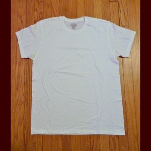 Calvin Klein Men's Crew Neck White T-Shirt Sz L