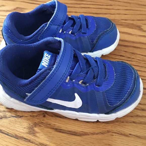 Blue Nikes