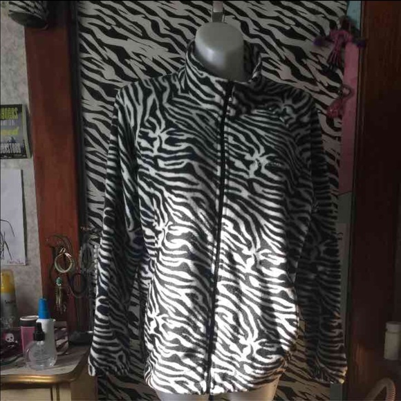 2X Zebra Print Columbia NWOT
