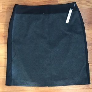NWT black and gray Tahari pencil skirt.