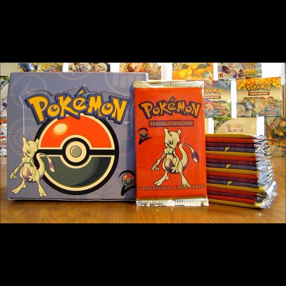 Booster box of Pokemon Base 2