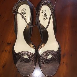 Carlos Santana Bronze Metallic Sandal-ST