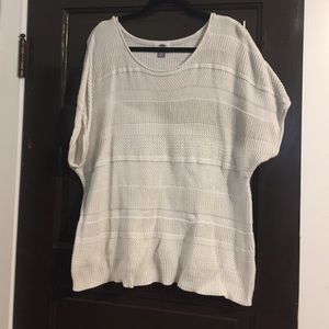 Sleeveless Old Navy sweater, size XL