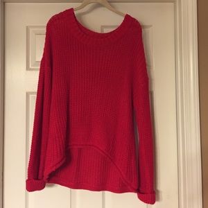 SABO Skirt red sweater size M