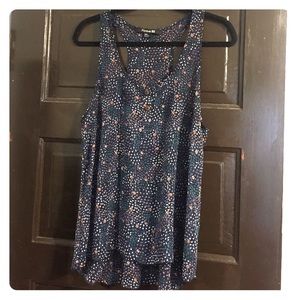 Floral tank top from Forever 21, size medium