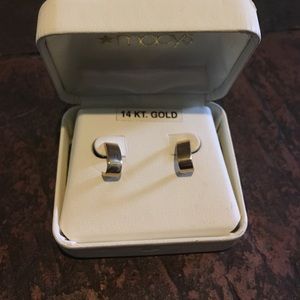 Macy's 14k gold earrings