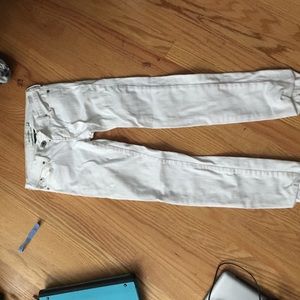 White Abercrombie Jeans Kids