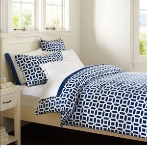Pottery Barn Peyton full/queen duvet cover