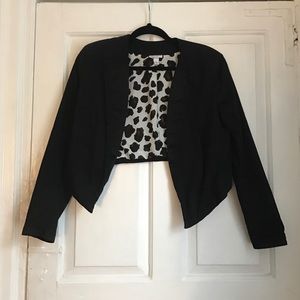 Kate Young for Target cropped tux jacket