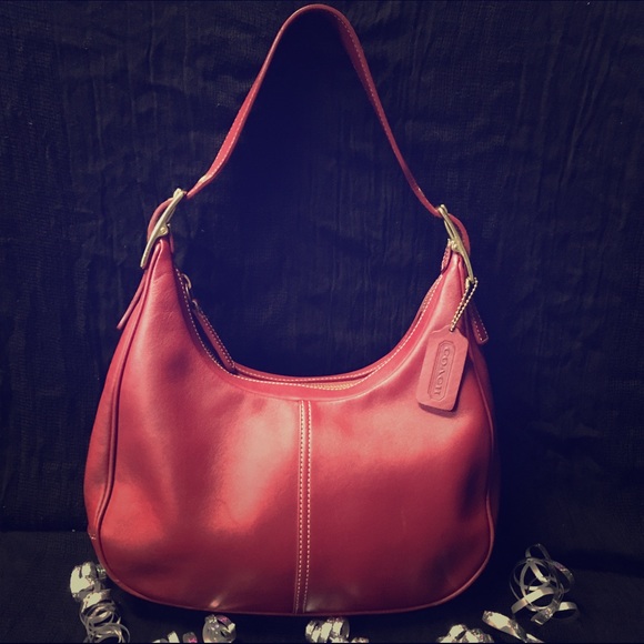 Coach Red leather Bag