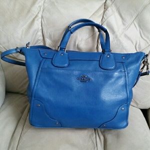 Coach Mickie Satchel Grain Leather F34040