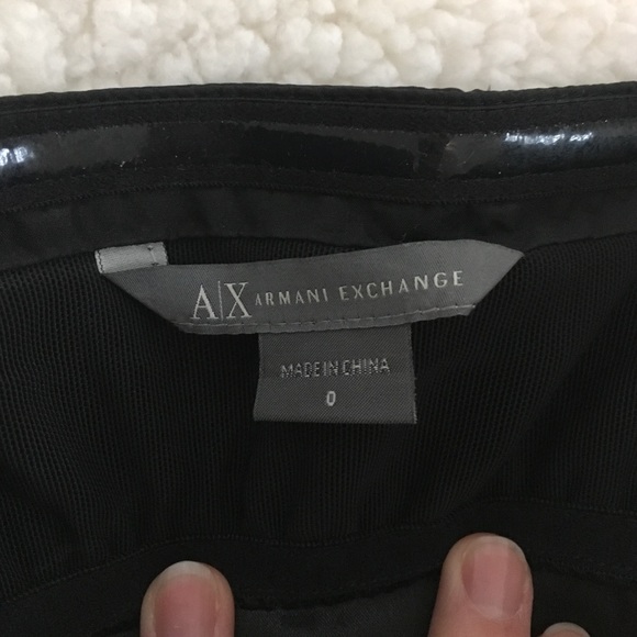 Armani Exchange Black Ruffle Dress - Picture 3 of 3