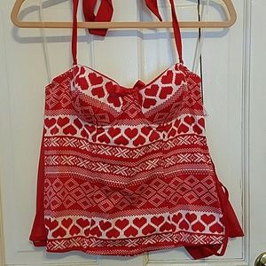 Frederick's Valentine's lingerie set