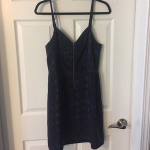 Navy cocktail dress