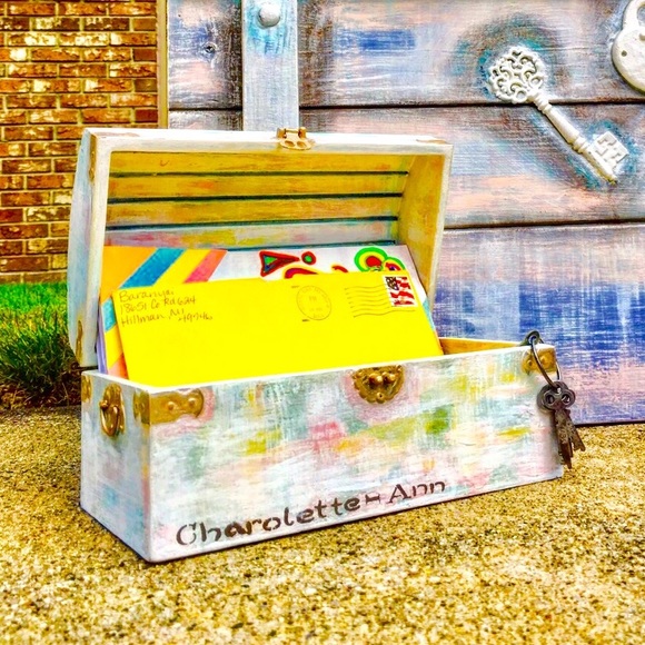 Time Capsule_Keepsake box_Treasure Chest - Picture 5 of 8