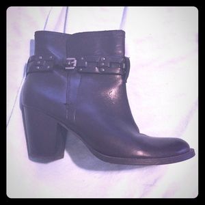 Franco Sarto Leather Booties