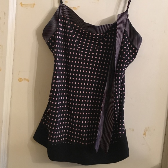 %100 silk "Warehouse" tank