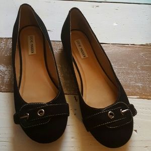 Steve Madden Black flats
