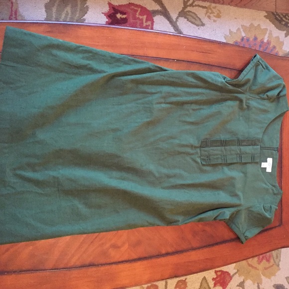 Ann Taylor LOFT green dress