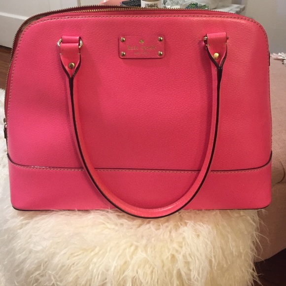 Large Pink Kate Spade Purse