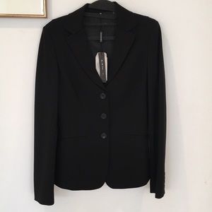 Elie Tahari Black Blazer Sz 4