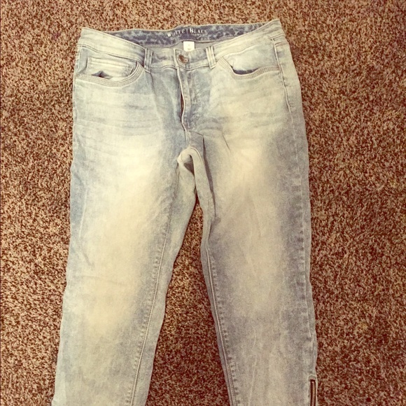 Acid wash jeans