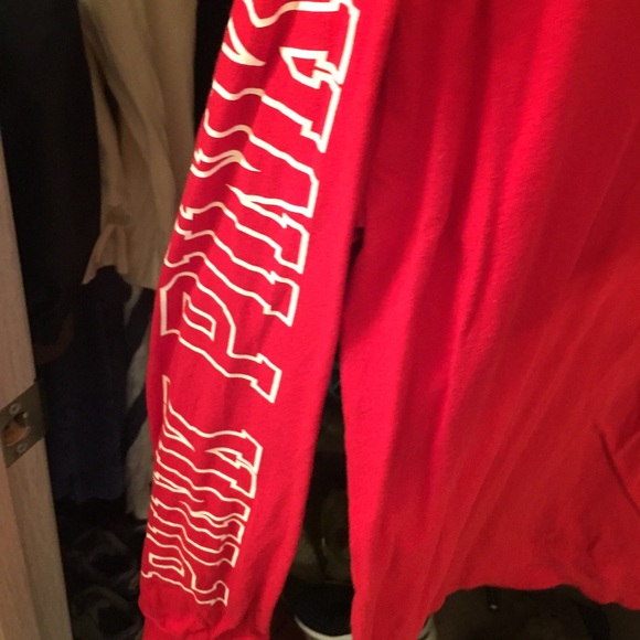 Pink Victoria Secret Red long sleeve