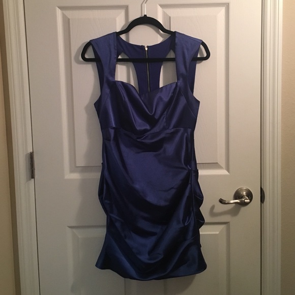 Royal Blue Cocktail Dress