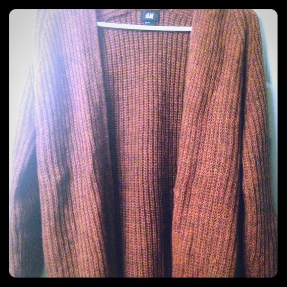 H&M Maroon Cardigan
